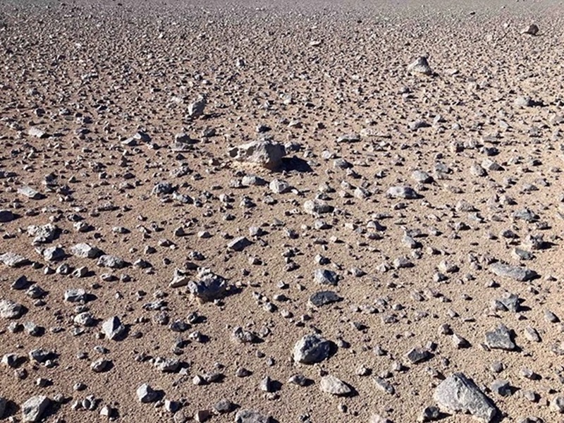 Công nghệ đã được kiểm tra trên các mẫu đất sa mạc Atacama, Chile - Ảnh: CHRISTOPHER E. CARR