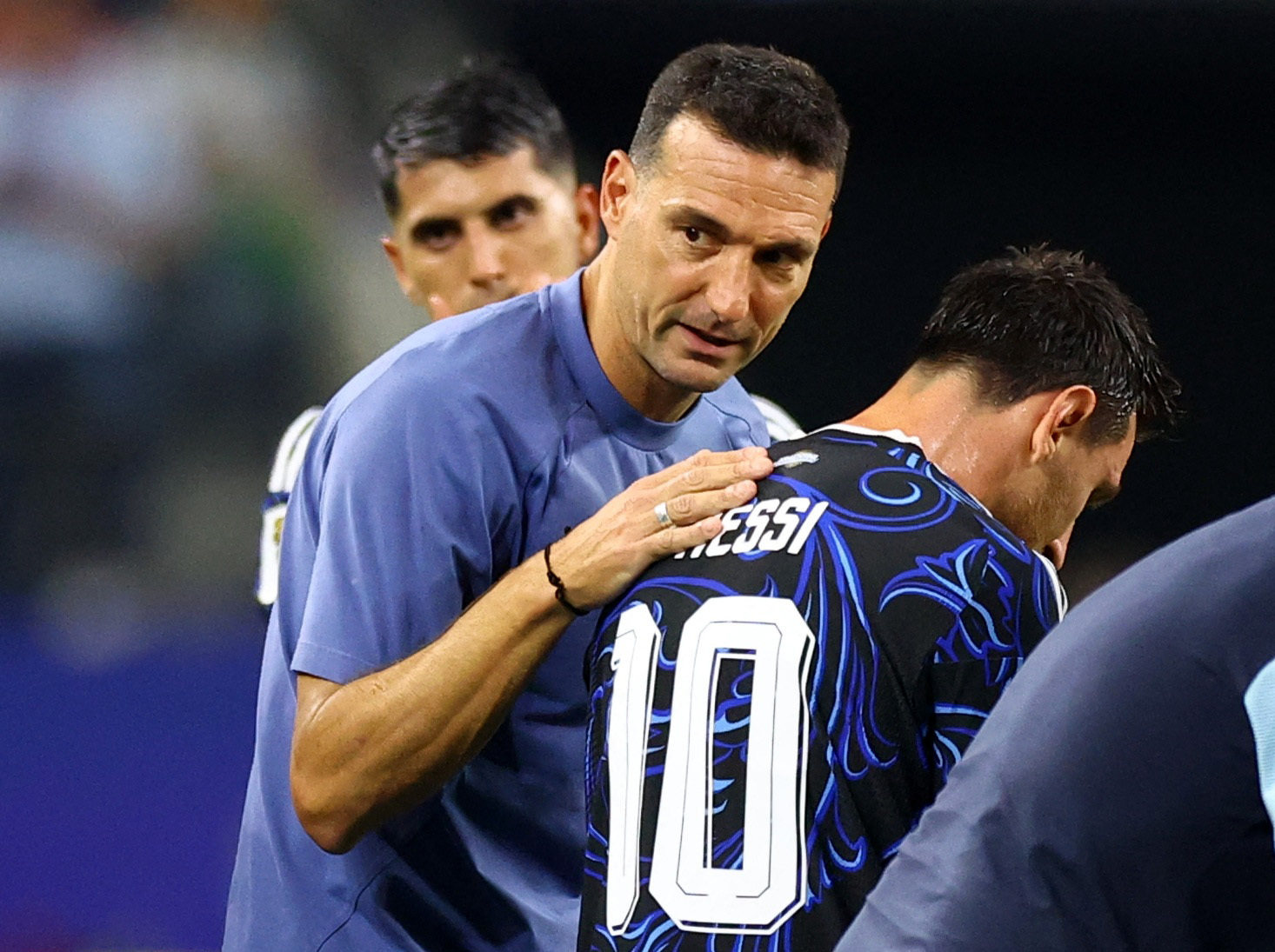 Messi và HLV Scaloni tại World Cup 2026
