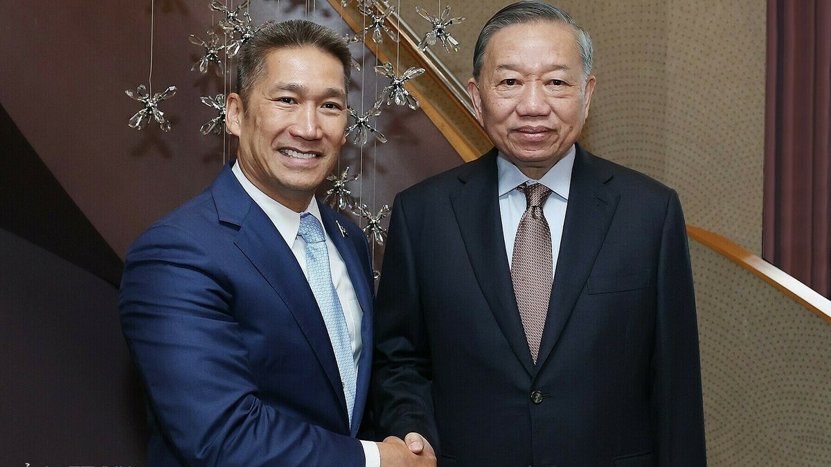 Tổng Bí thư, Chủ tịch nước Tô Lâm tiếp quyền Bộ trưởng Hải quân Mỹ Hùng Cao