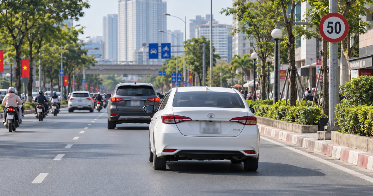Chạy ô tô dưới 60 km/giờ, khoảng cách an toàn có bắt buộc bao nhiêu mét?