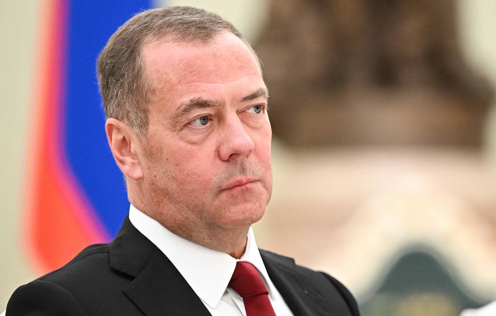 Ông Dmitry Medvedev, cựu Tổng thống, cựu Thủ tướng và hiện là Phó chủ tịch Hội đồng An ninh Nga - Ảnh: TASS