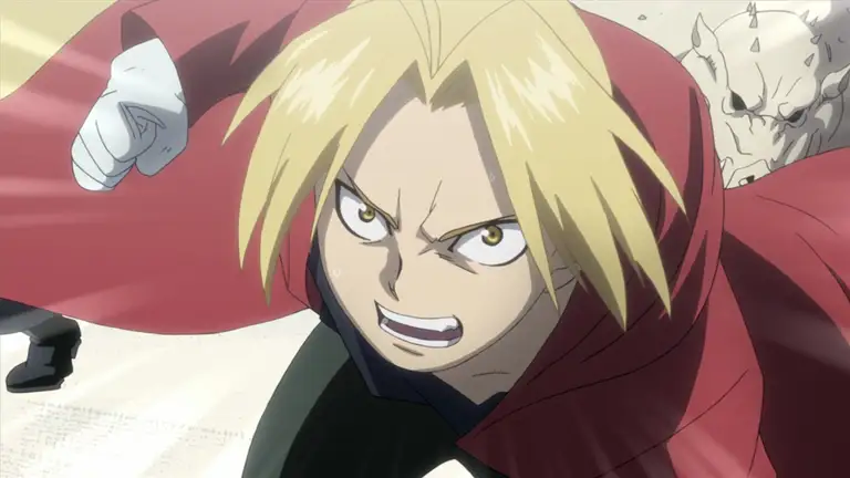 Fullmetal Alchemist: Brotherhood xoay quanh hành trình tìm kiếm Hòn đá Triết gia để khôi phục cơ thể - Ảnh: Bones