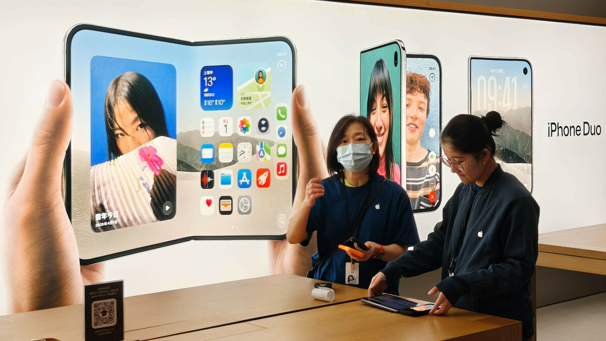 iPhone Duo 'cá nhân hóa' cho người mua tại Apple Store