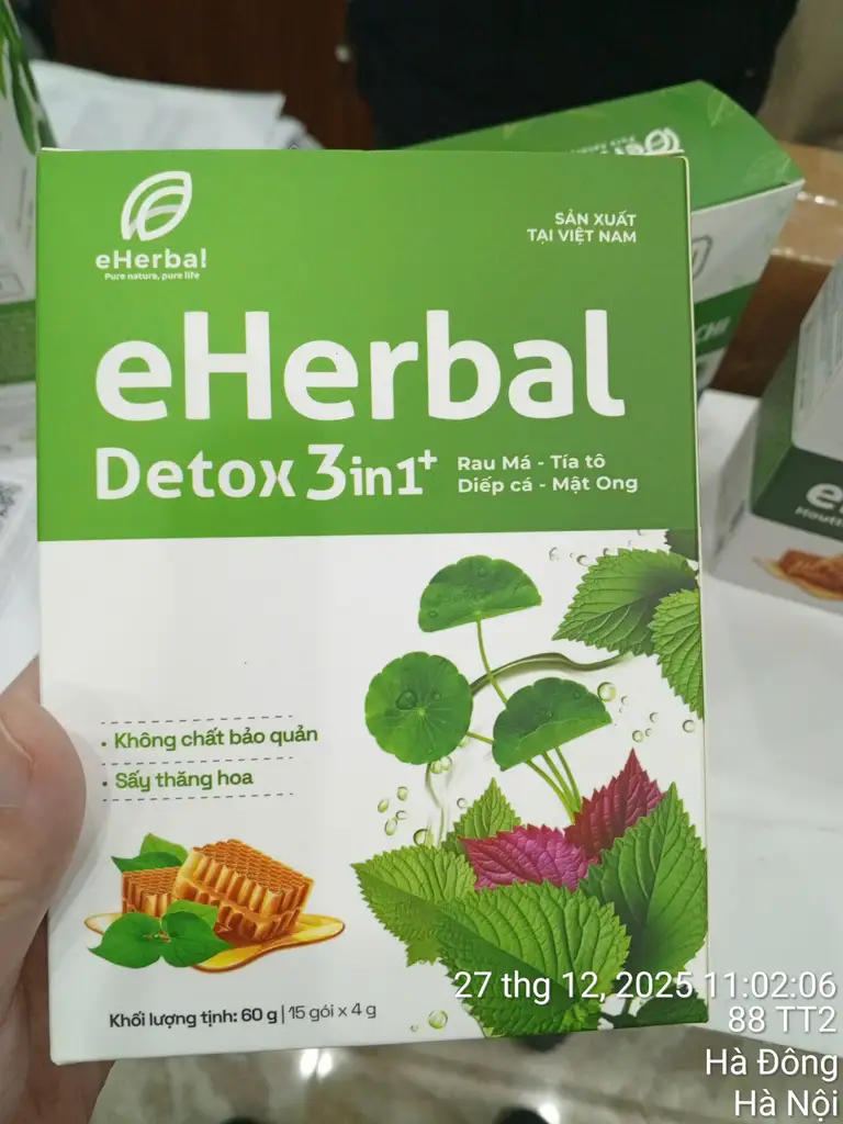 Sản phẩm bột rau Eherbal vi phạm quy định về chất lượng, buộc phải tiêu hủy