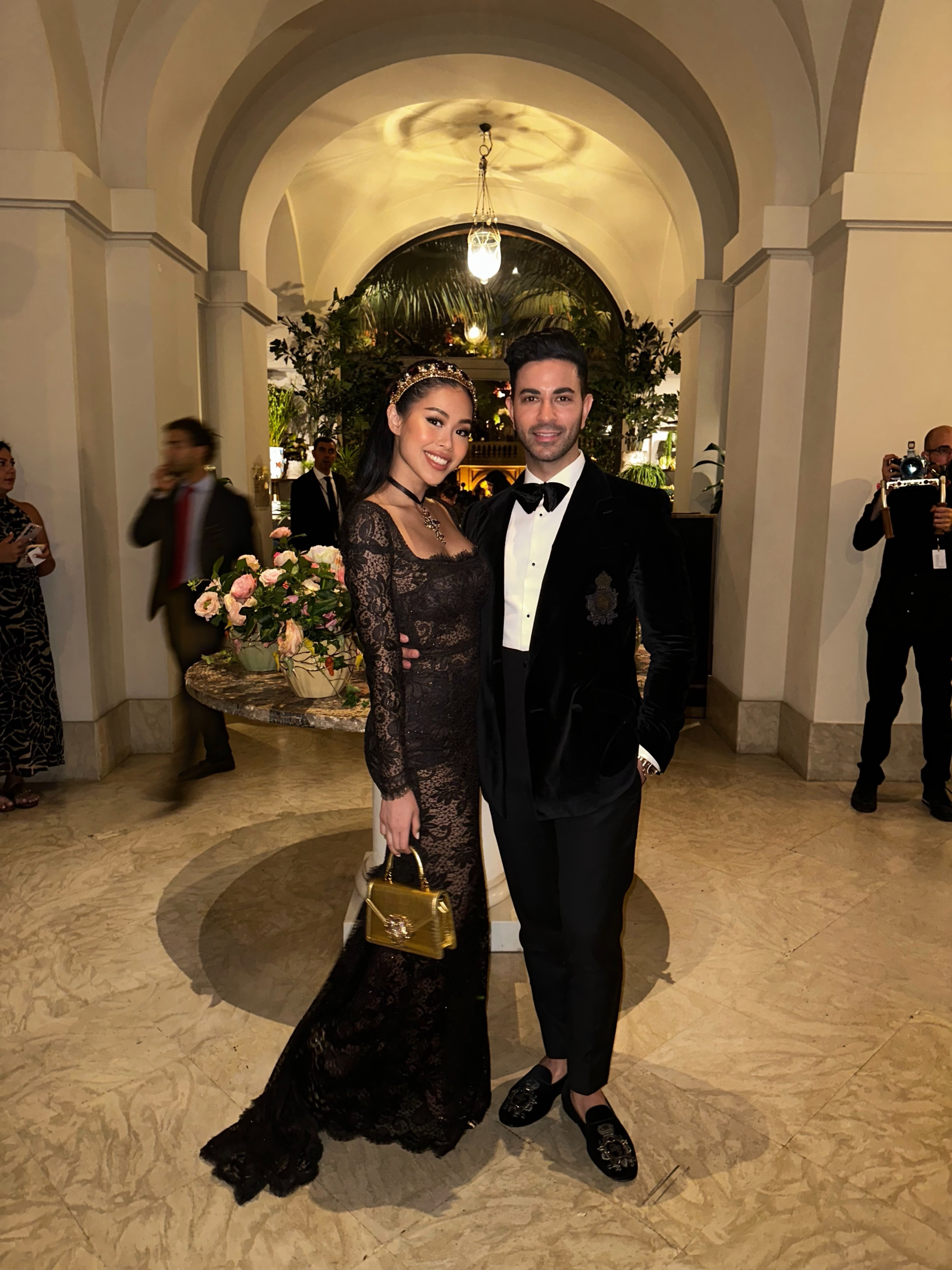 Tiên Nguyễn và Justin Cohen (Ảnh: IGNV)