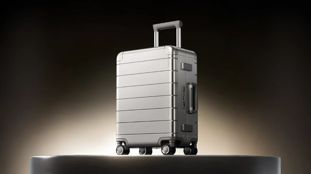 Xiaomi ra mắt vali kim loại Mijia 20 inch, không đinh tán, bánh xe êm - Ảnh 1.