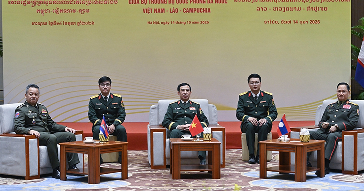 3 Bộ trưởng Quốc phòng Việt Nam - Lào - Campuchia gặp thường niên