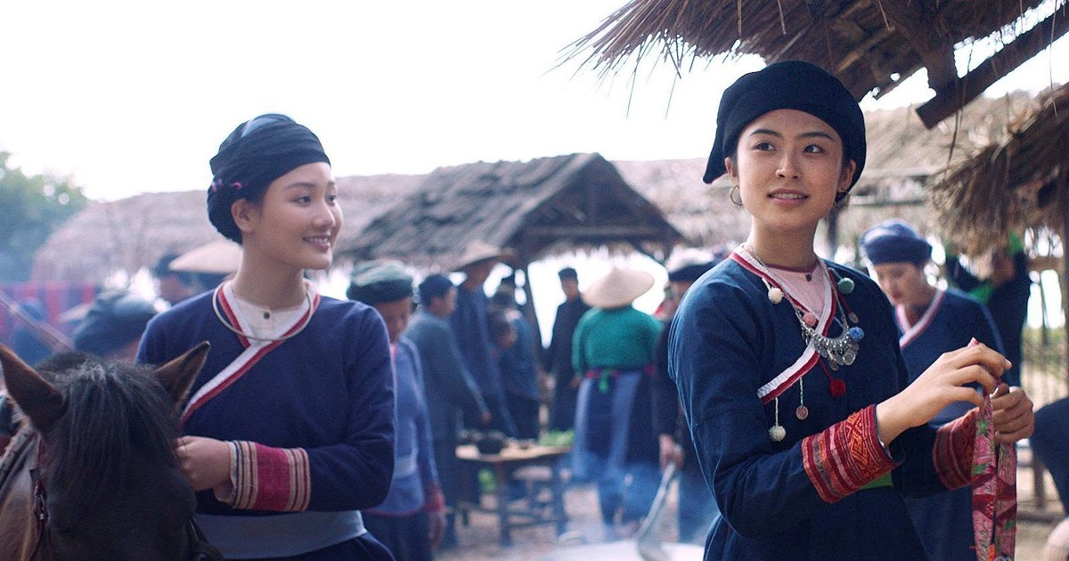 Á hậu Vân Nhi đóng vai con gái tộc trưởng đi tìm tình yêu trong phim Chuyện tình Khau Vai