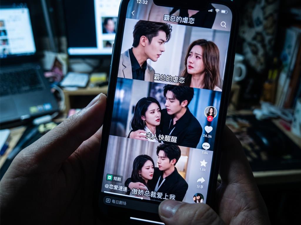 Phim ngắn AI tiện lợi ở chỗ mỗi tập chỉ vài phút, khán giả có thể tranh thủ thời gian nghỉ hiếm hoi để xem - Ảnh: Commercial Times