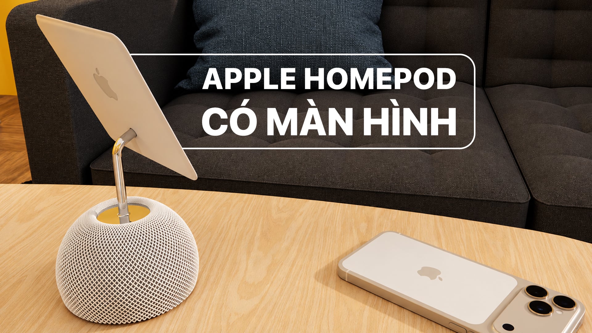 Nói về Apple HomePod có màn hình: Với mình giá trị nhất vẫn là làm cái khung ảnh số