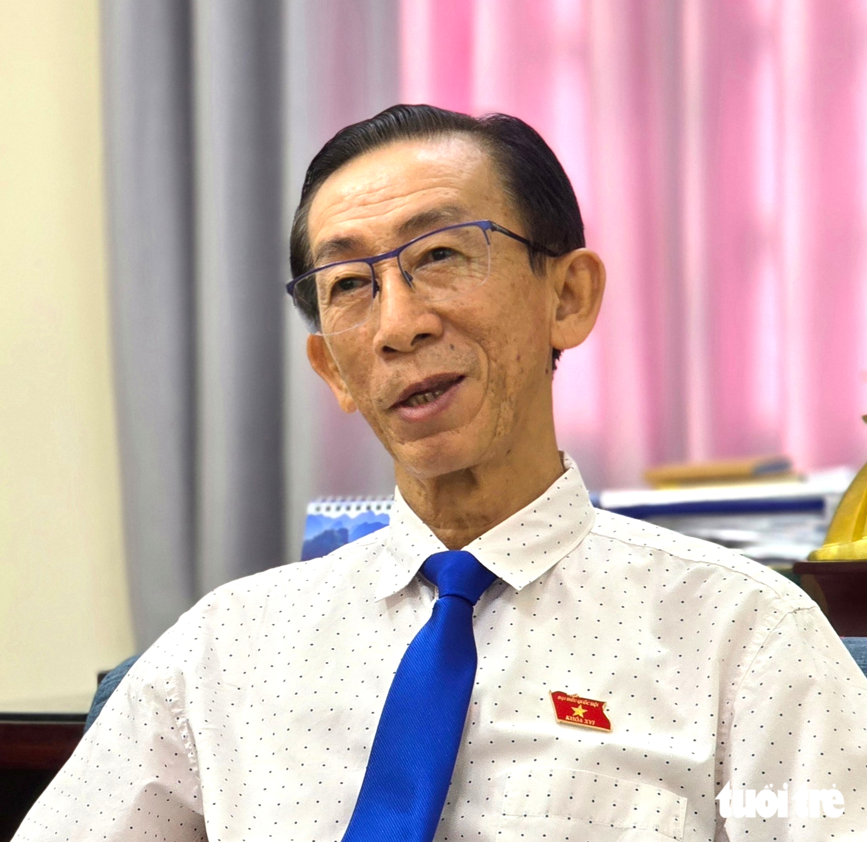 PGS.TS Trần Hoàng Ngân, đại biểu Quốc hội, Trường đại học Sài Gòn - Ảnh: CÔNG TRIỆU
