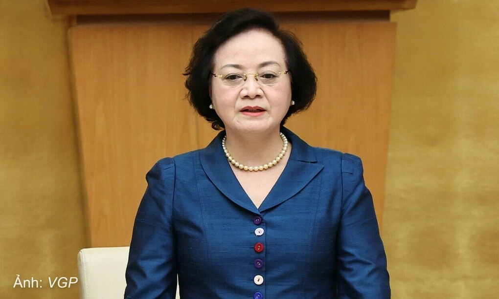 Phó thủ tướng Phạm Thị Thanh Trà phát biểu tại cuộc họp sáng 12/10. Ảnh: VGP