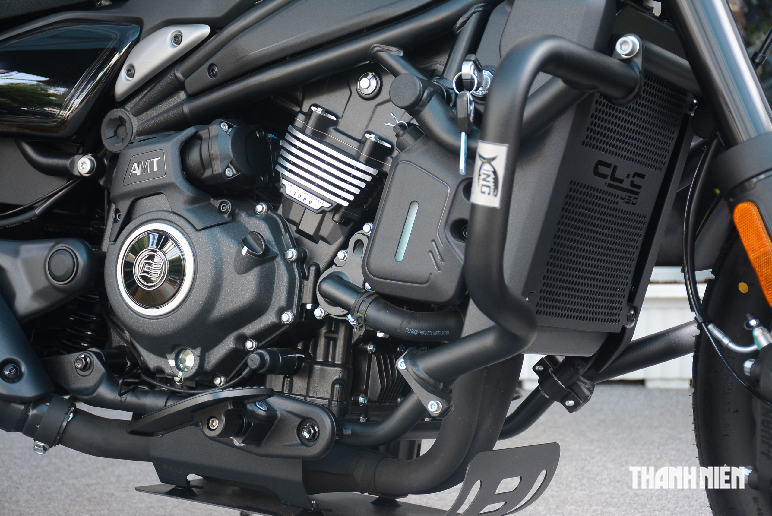 Mô tô số tự động CFMoto 450CL-C AMT chạy như xe tay ga, giá 167 triệu đồng - Ảnh 7.