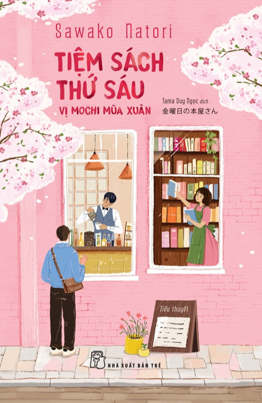 Bìa sách Tiệm sách Thứ Sáu: Vị mochi mùa xuân - Ảnh: NXB cung cấp