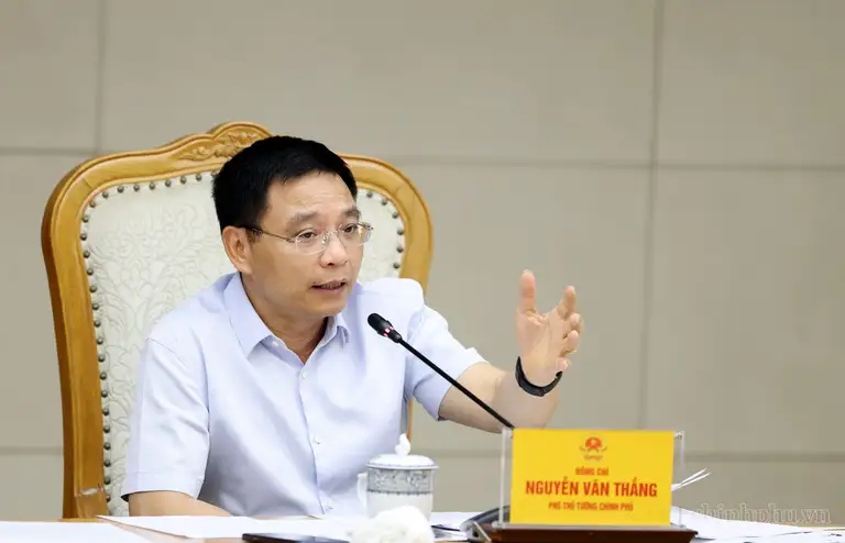Phó thủ tướng Nguyễn Văn Thắng - Ảnh: VGP