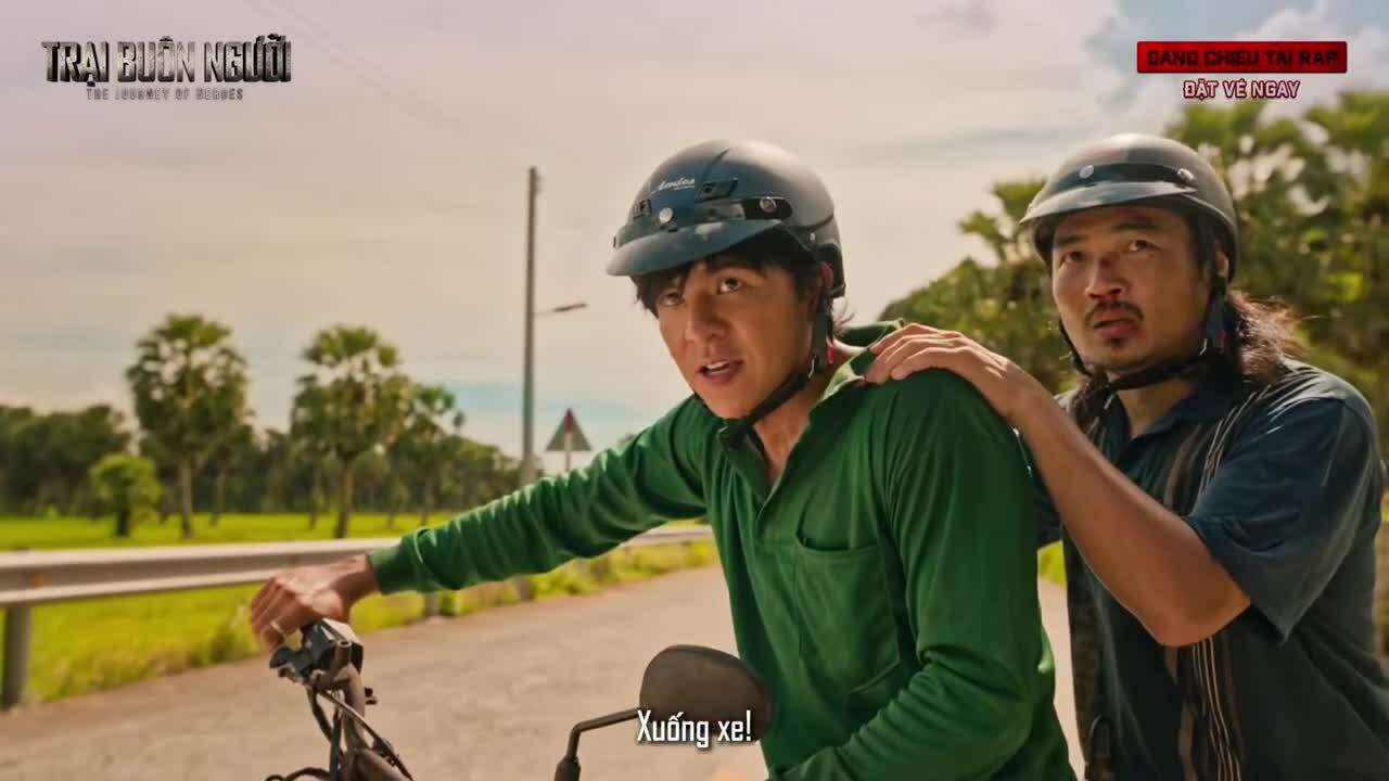 Trích đoạn hành động của Steven Nguyễn đóng trong "Trại buôn người". Video: Đoàn phim cung cấp