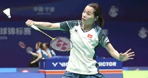 Thùy Linh thua cựu vô địch thế giới ở Giải cầu lông Trung Quốc