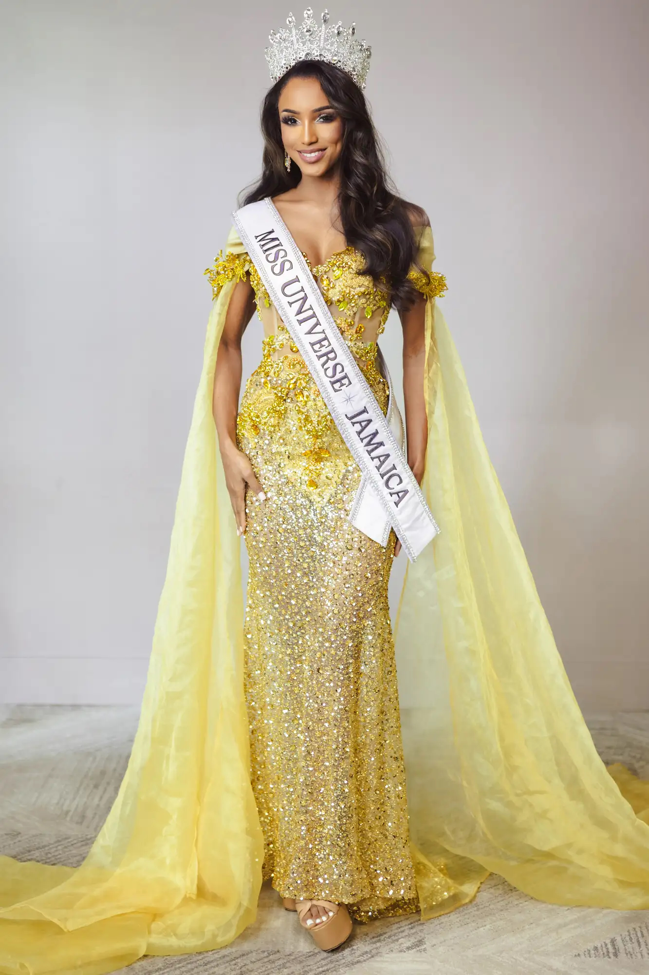 Gabrielle Henry hiện vẫn trong quá trình phục hồi sau thời gian dài điều trị - Ảnh: Miss Universe Jamaica