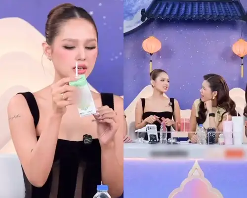 Xoài Non livestream bán hàng.