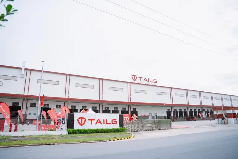 Một nhà máy vốn Trung Quốc tại Việt Nam trong ngày khánh thành.