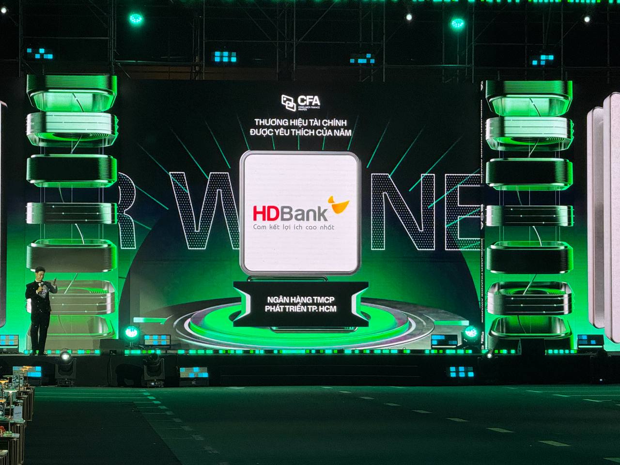 HDBank đã đoạt giải Thương hiệu tài chính được yêu thích của năm trong Hạng mục Consumer Finance Awards của Better Choice Awards 2025