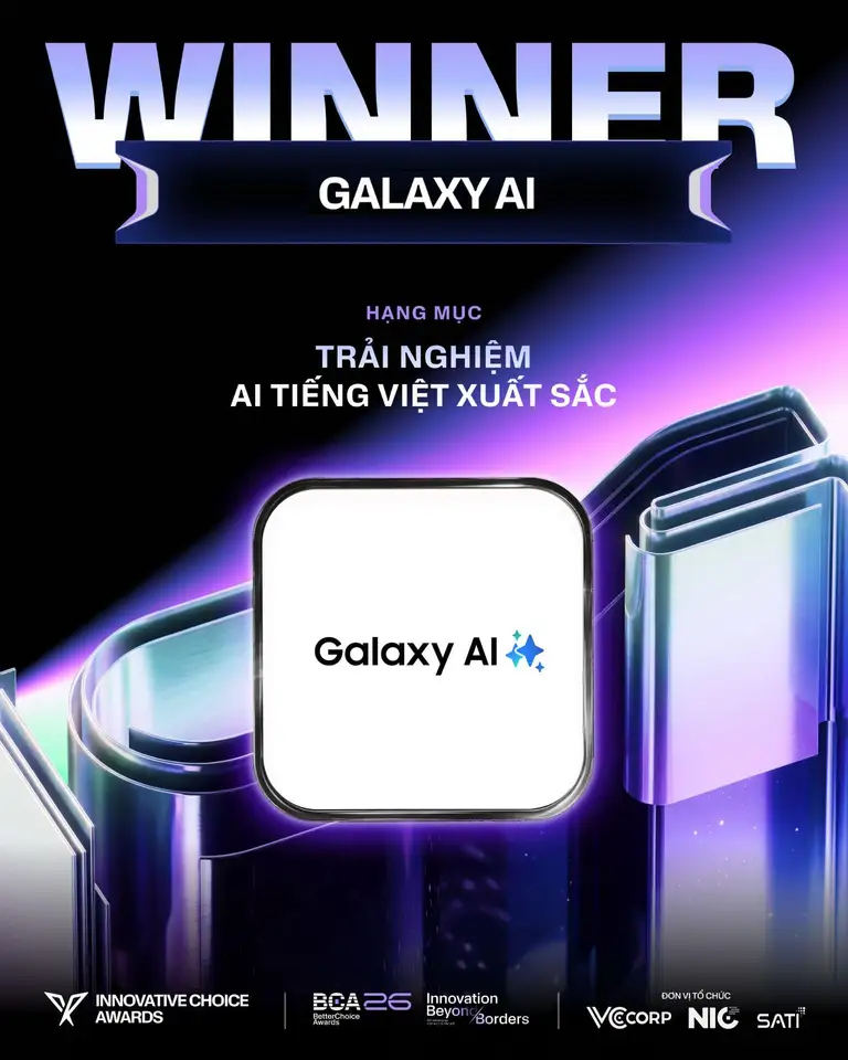 &rlm;Samsung thắng lớn tại Better Choice Awards 2026 với loạt giải thưởng từ thiết bị gập đến AI sức khỏe&rlm; - Ảnh 4.