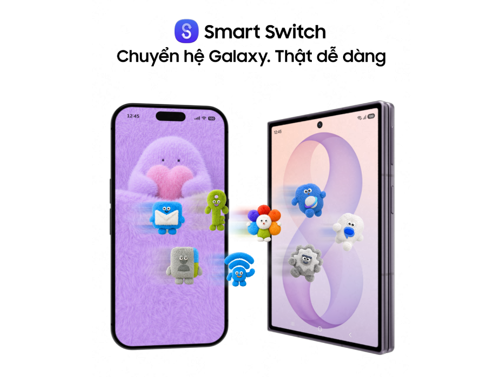 Chuyển đổi hệ điều hành dễ dàng nhờ Smart Switch