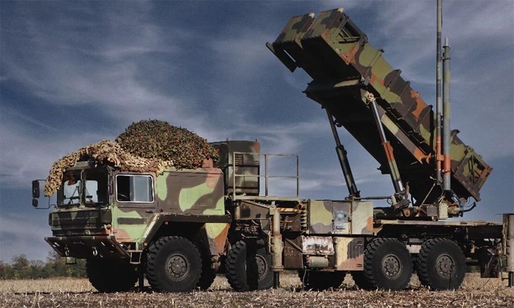 Bệ phóng của tổ hợp Patriot Ukraine trong ảnh đăng hồi tháng 1. Ảnh: Militarnyi