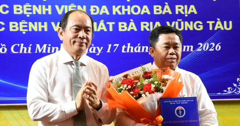 Phó giám đốc Sở Y tế TP.HCM làm Giám đốc Bệnh viện Đa khoa Bà Rịa