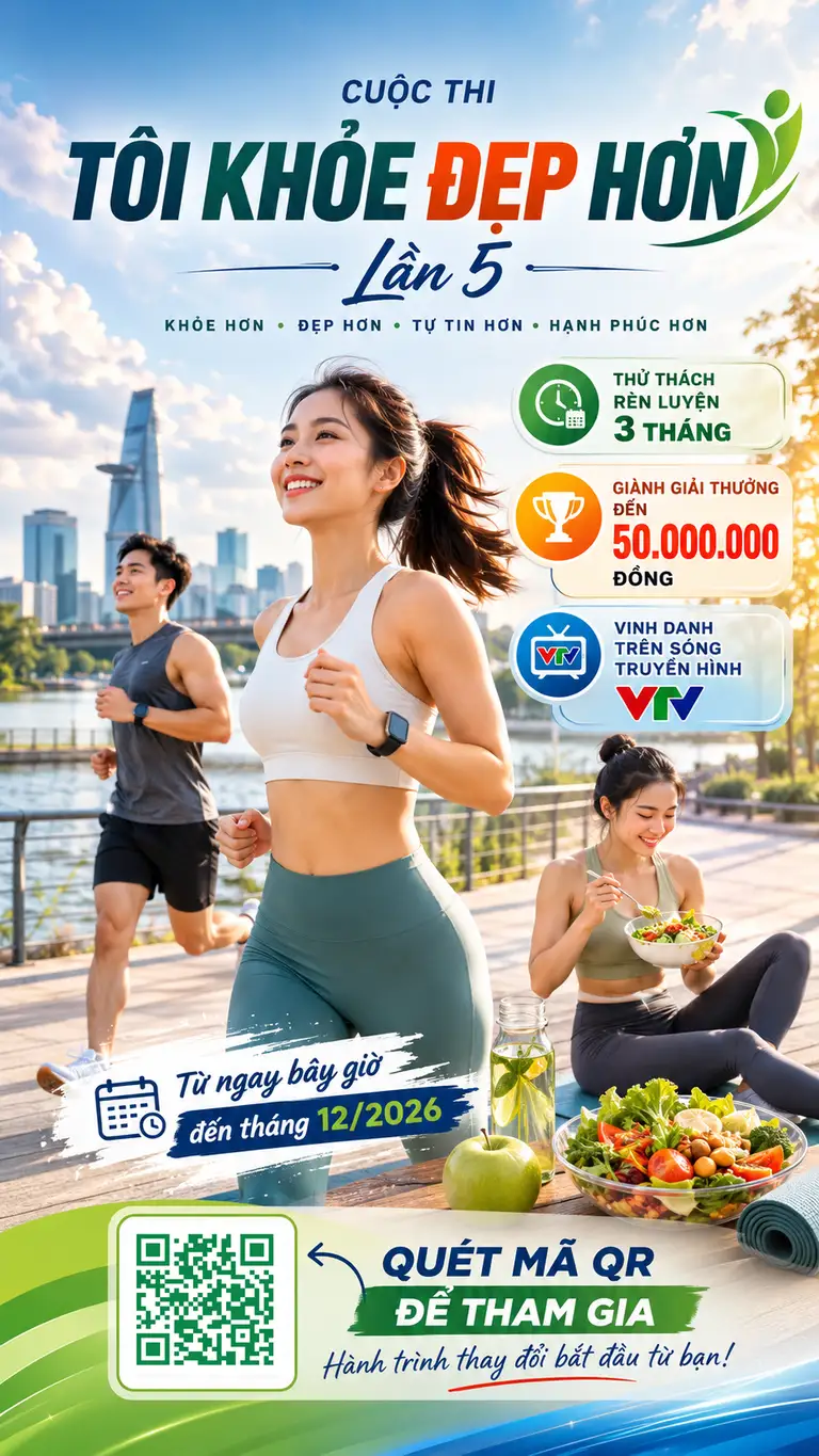 Ứng viên đăng ký trực tiếp trên website chính thức của cuộc thi tại địa chỉ https://toikhoedephon.vn/.