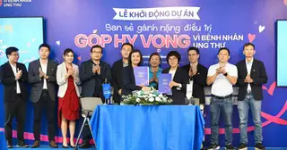 Long Châu, Quỹ Hope tiếp sức bệnh nhân ung thư, san sẻ gánh nặng điều trị