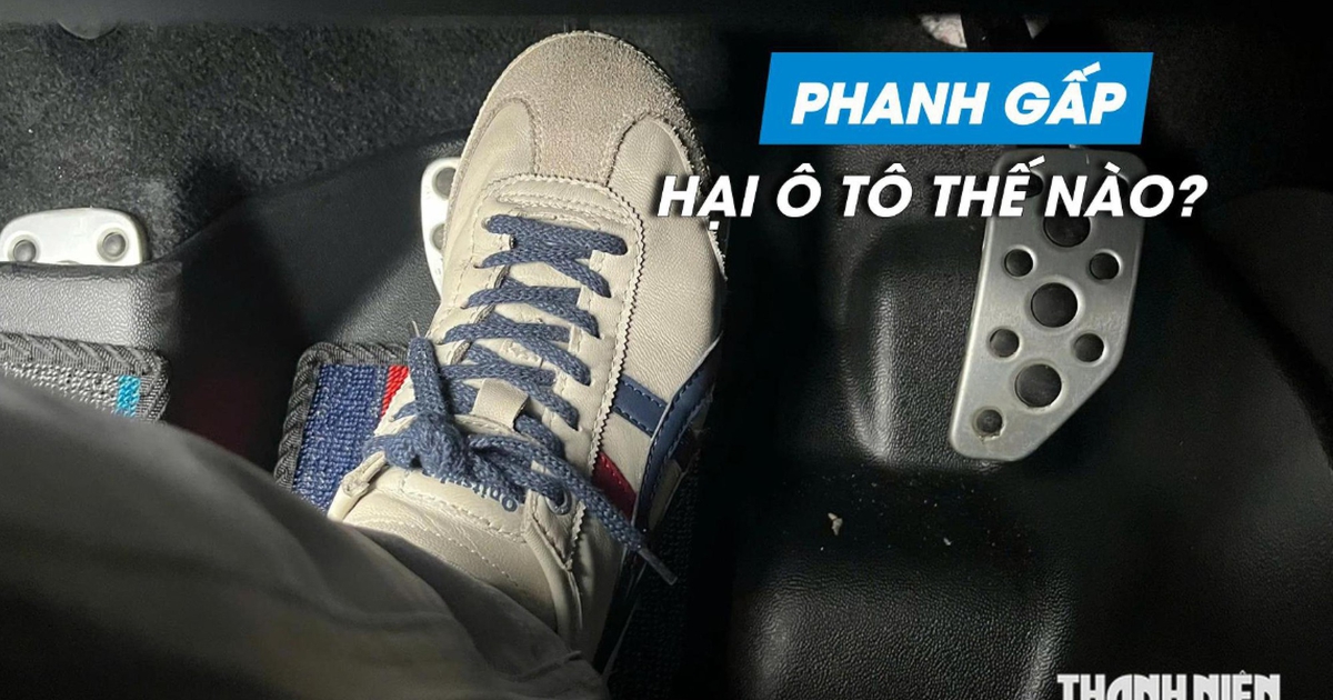 3 bộ phận bị ảnh hưởng khi ô tô phanh gấp