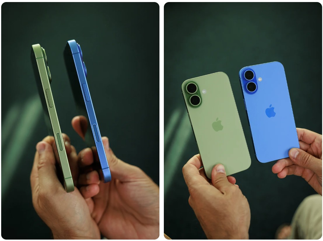iPhone 16 và iPhone 17. (Ảnh: Macone)