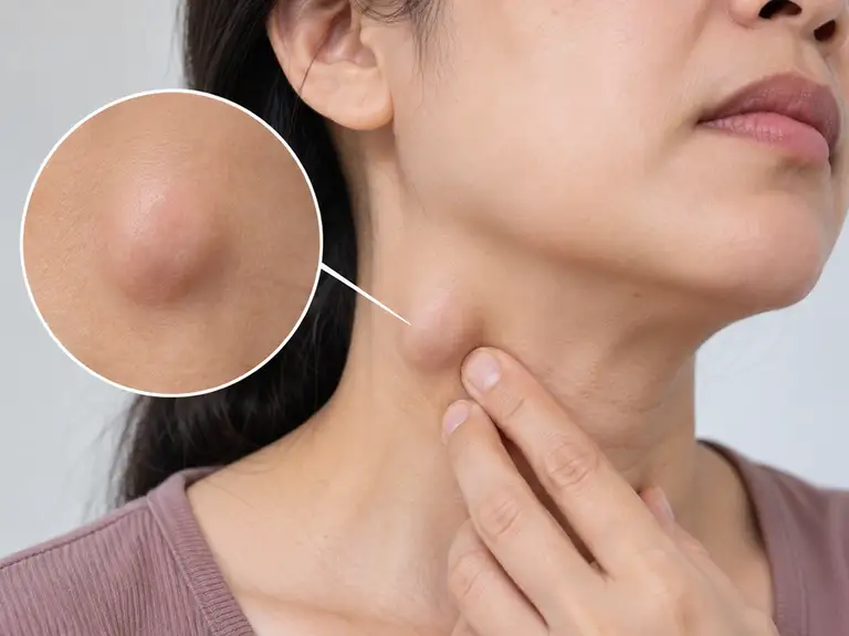 Người mắc nên đi khám nếu sau khoảng 2 - 4 tuần, hạch ở cổ vẫn tồn tại và tiếp tục lớn lên