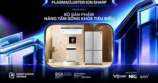 Sharp chiến thắng giải thưởng "Bộ sản phẩm Nâng tầm sống khỏe tiêu biểu" tại Better Choice Awards