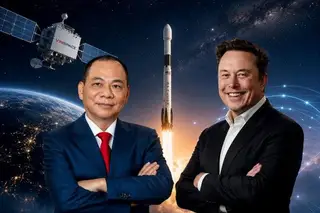 Sau khi bắt tay với Elon Musk, tỷ phú Phạm Nhật Vượng tìm nhân tài đưa vệ tinh VN lên quỹ đạo bằng tên lửa