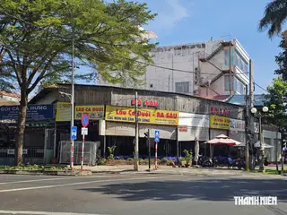 Nhà, đất số 6 Trần Hưng Đạo đang được kinh doanh lẩu cá đuối