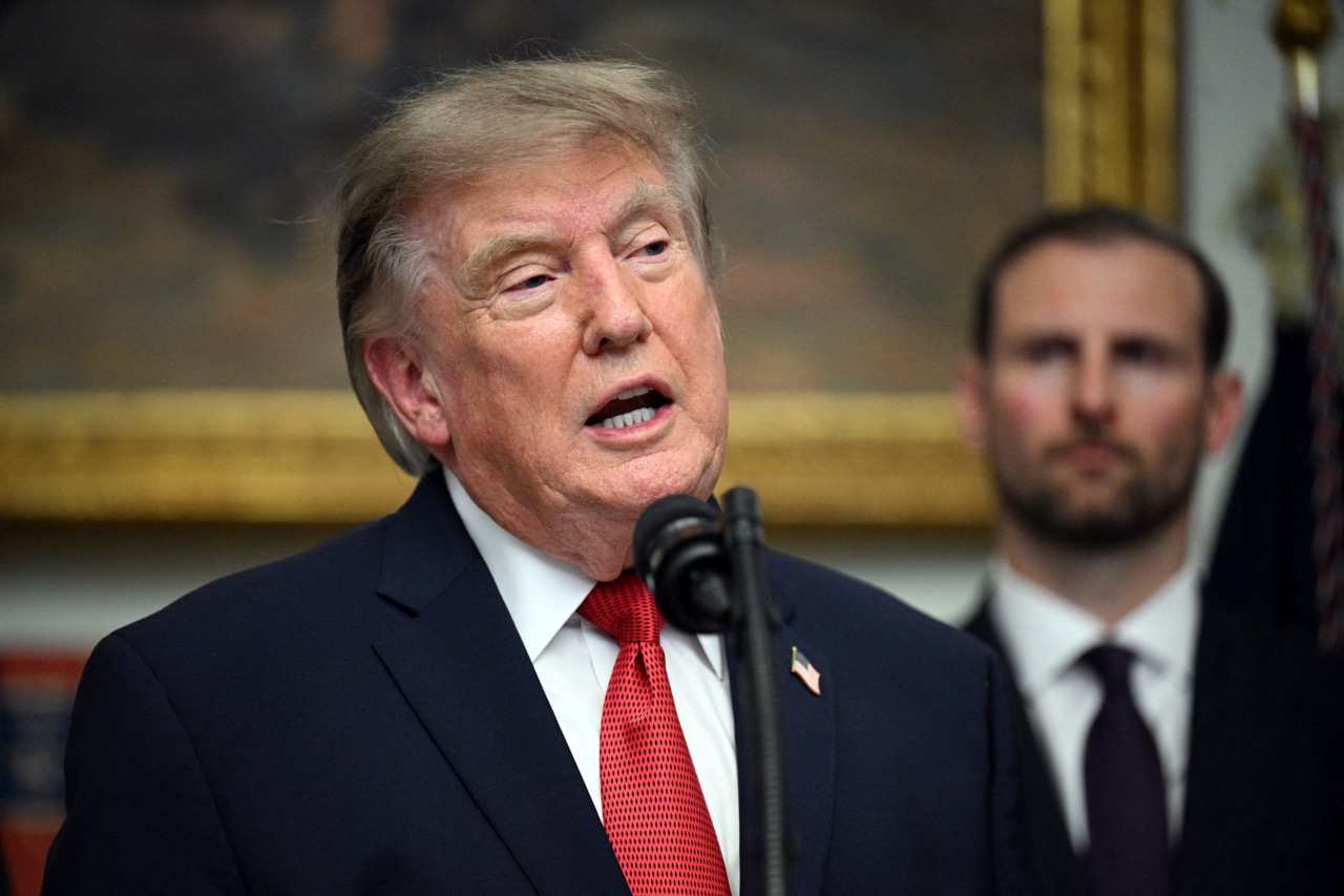 Tổng thống Mỹ Donald Trump - Ảnh: AFP