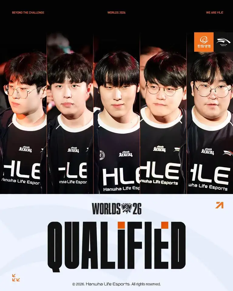 HLE vào Playoffs và đến CKTG 2026 sớm có thể khiến 3 đội bảng Legends gặp khó - Ảnh: HLE.