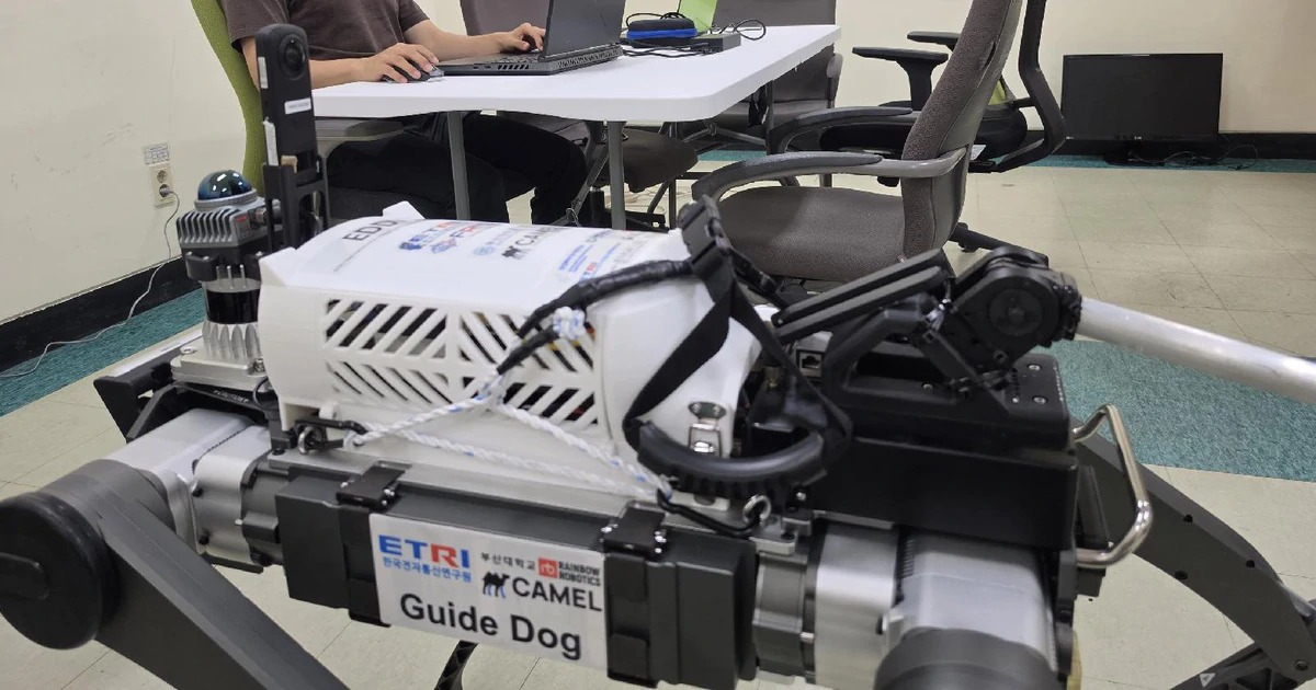 Robot AI Hàn Quốc tìm đường thông minh trong không gian lạ năm 2026