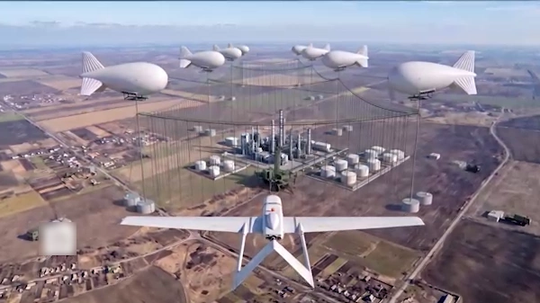 Nga thử nghiệm rào chắn khí cầu để chặn UAV Ukraine