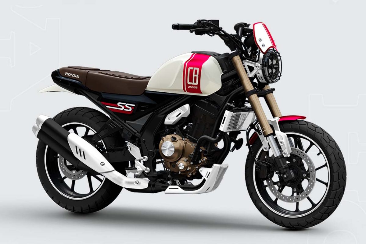 Mẫu concept mang tên Honda CB250SS vừa được Honda trình làng tại Trung Quốc