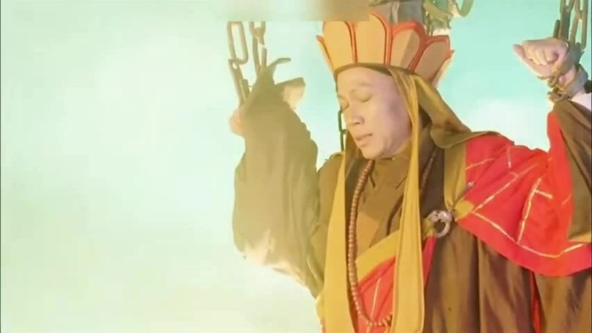 La Gia Anh trong "Đại thoại tây du", đóng cùng Châu Tinh Trì. Video: Bilibili
