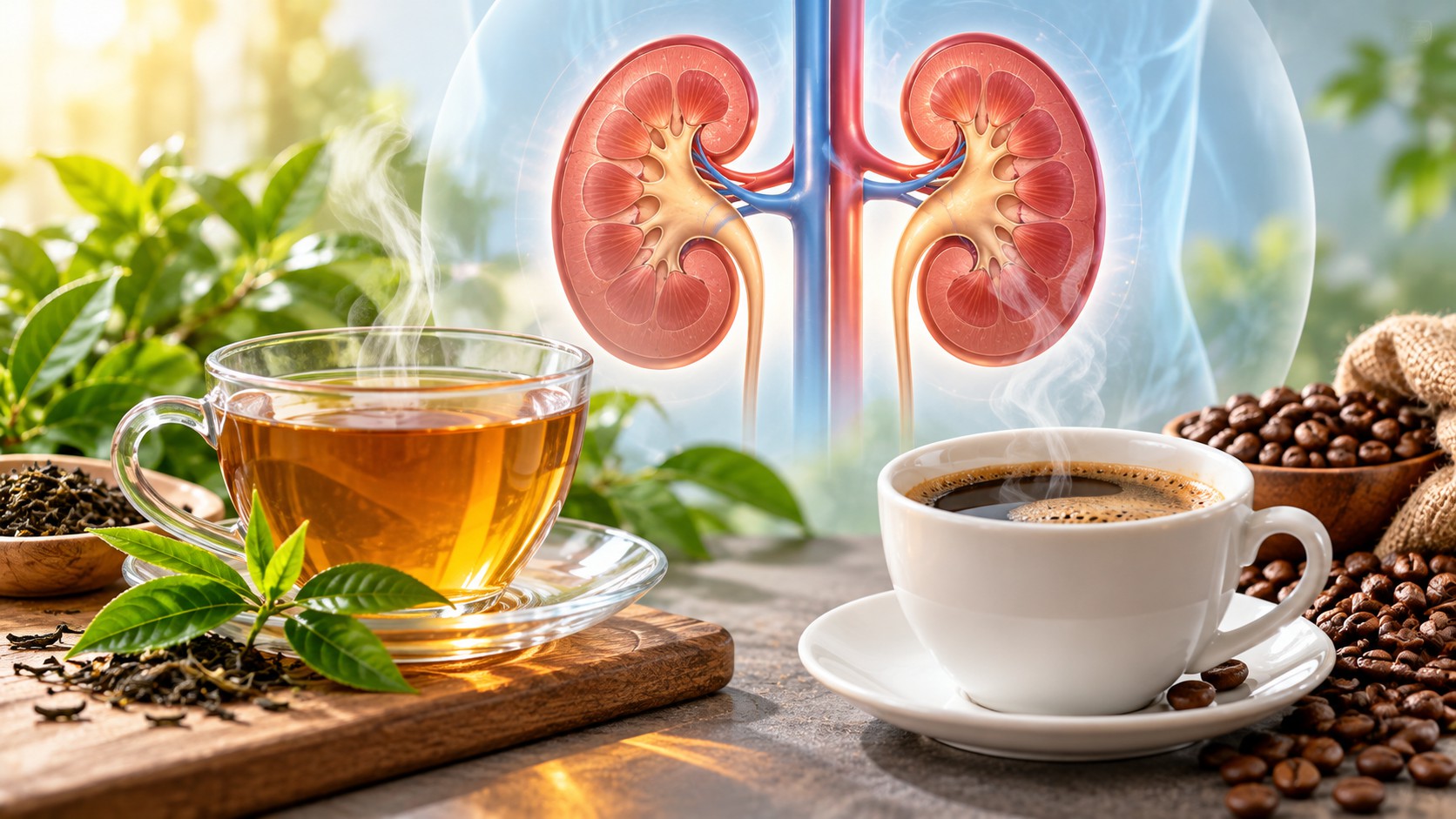 Hiểu được mối liên hệ giữa caffeine và chức năng thận có thể giúp mọi người đưa ra lựa chọn phù hợp trong tiêu thụ trà, cà phê hằng ngày