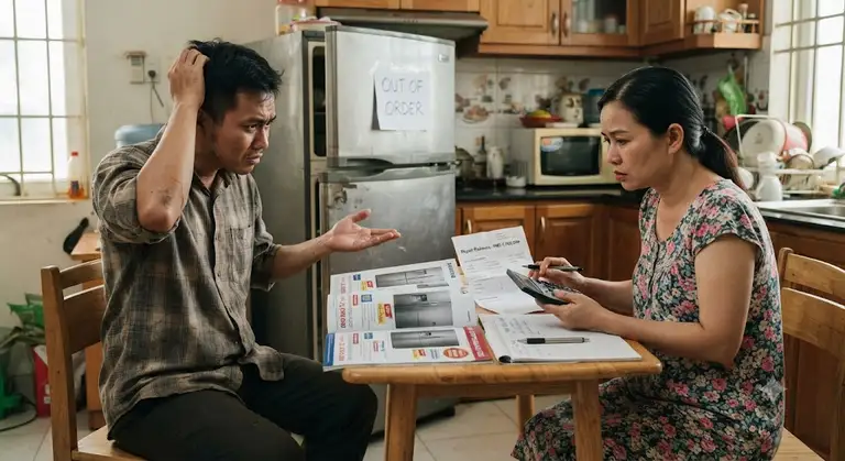 Sửa chữa không phải lúc nào cũng là lựa chọn đúng đắn, đặc biệt khi tủ lạnh quá cũ