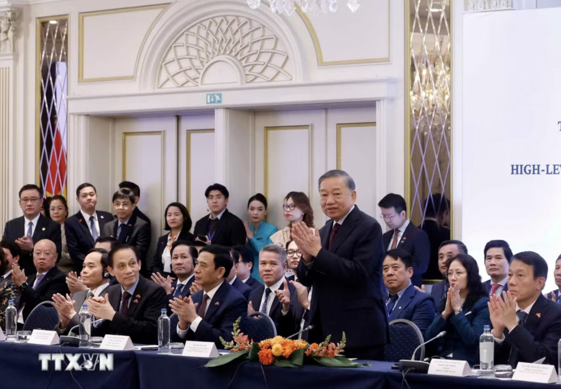 Tổng Bí thư, Chủ tịch nước Tô Lâm tại tọa đàm - Ảnh: TTXVN