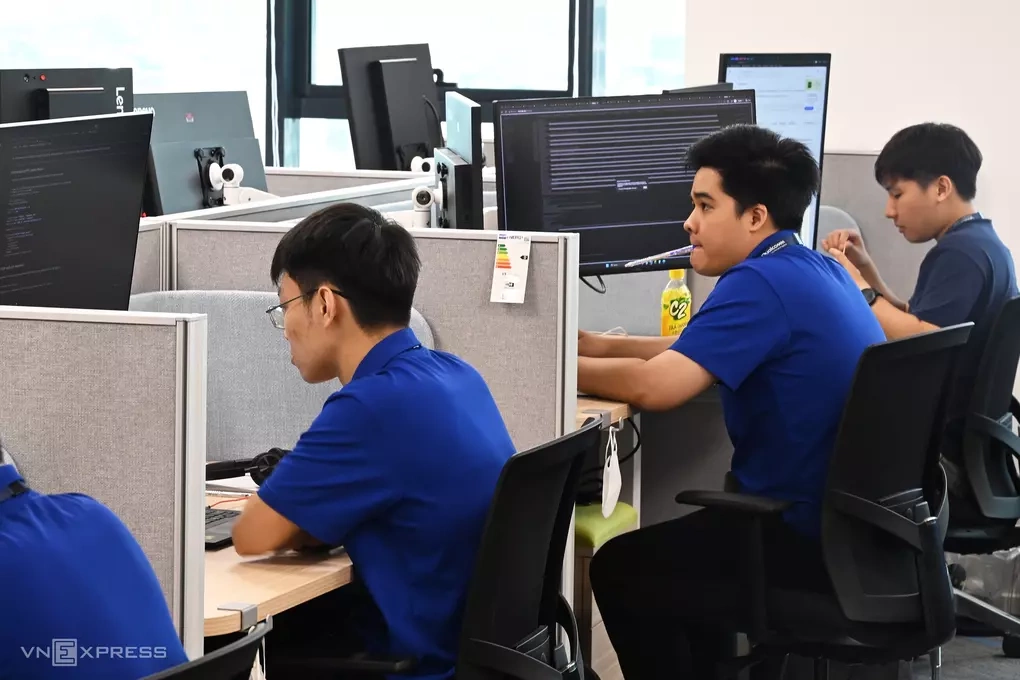 Các kỹ sư tại Trung tâm nghiên cứu và phát triển (R&D) Qualcomm Hà Nội, tháng 5/2026. Ảnh: Trọng Đạt