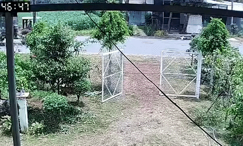 Ôtô và máy cày lao vào nhau như tên bắn giữa đường trống