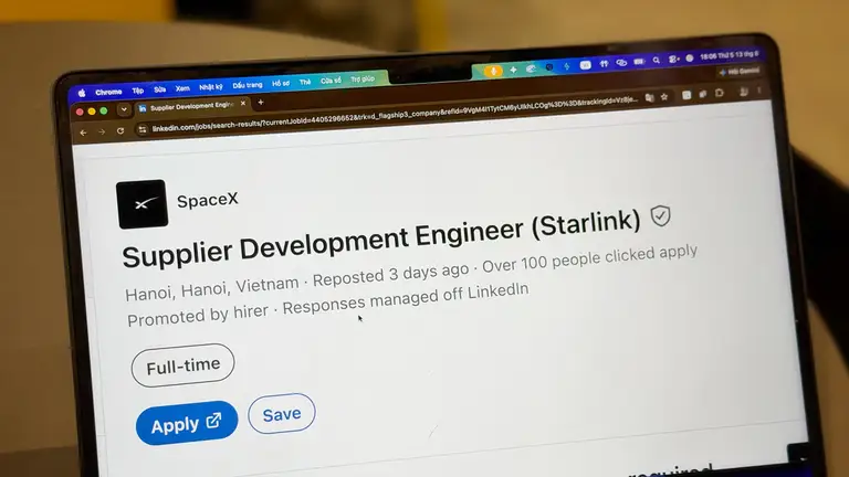 Công ty của Elon Musk tuyển kỹ sư tại Việt Nam