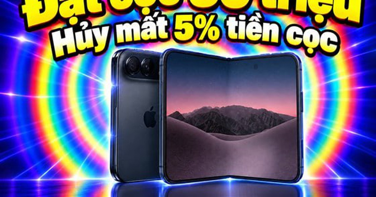 Thực hư việc mua iPhone Duo phải cọc 30 triệu đồng, hủy cọc mất phí 5%?